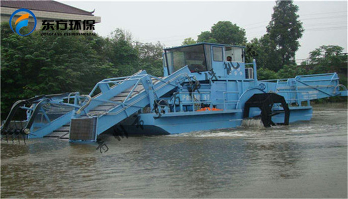 北京市潮白河管理处购买的DFBJ─110 型水面保洁船明轮【视频】